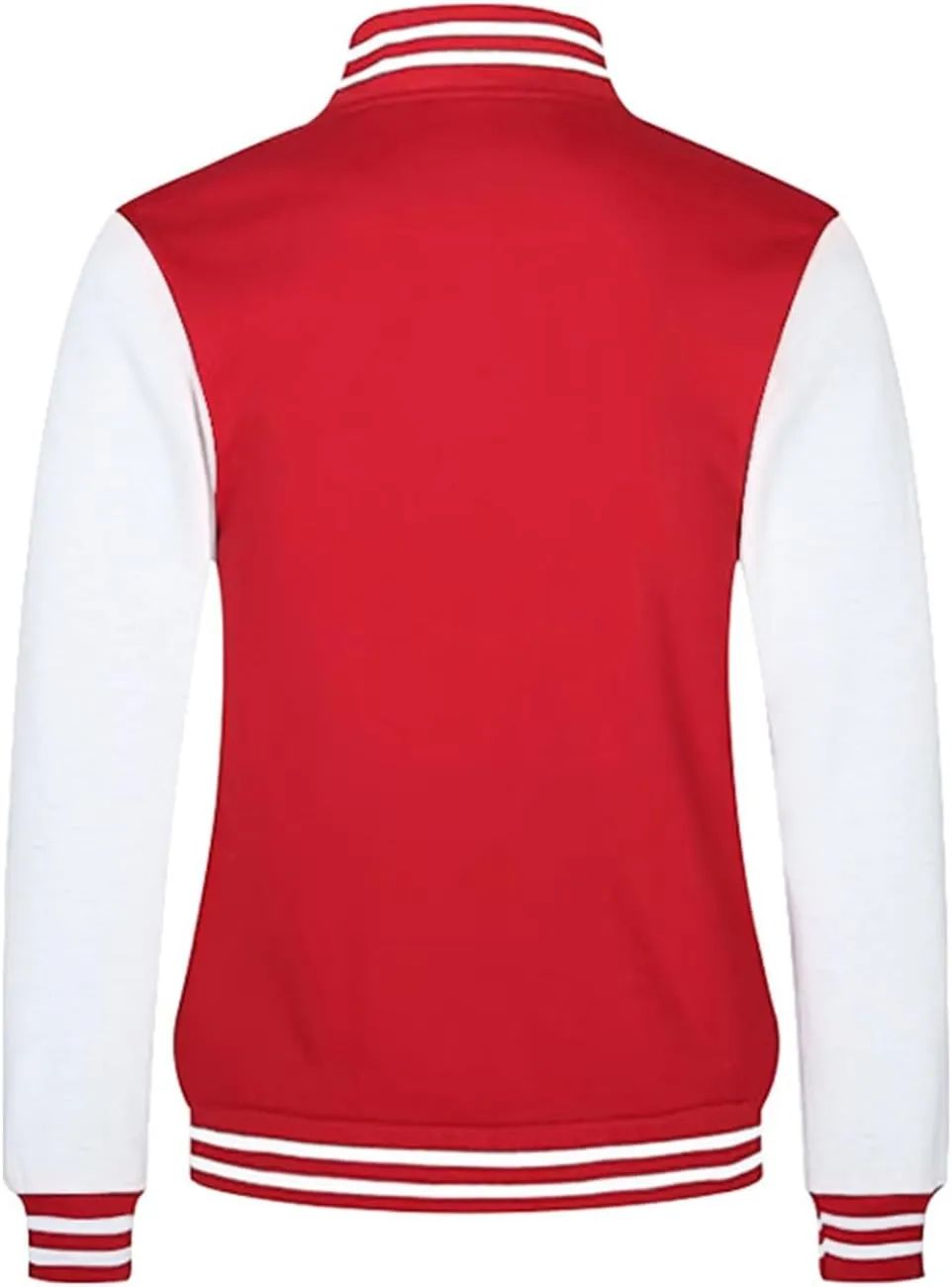 Man's Varsity Baseball Jacket Causal Winter Button Coat Slim Fit Cotton Letterman Baseball Bomber Jackets