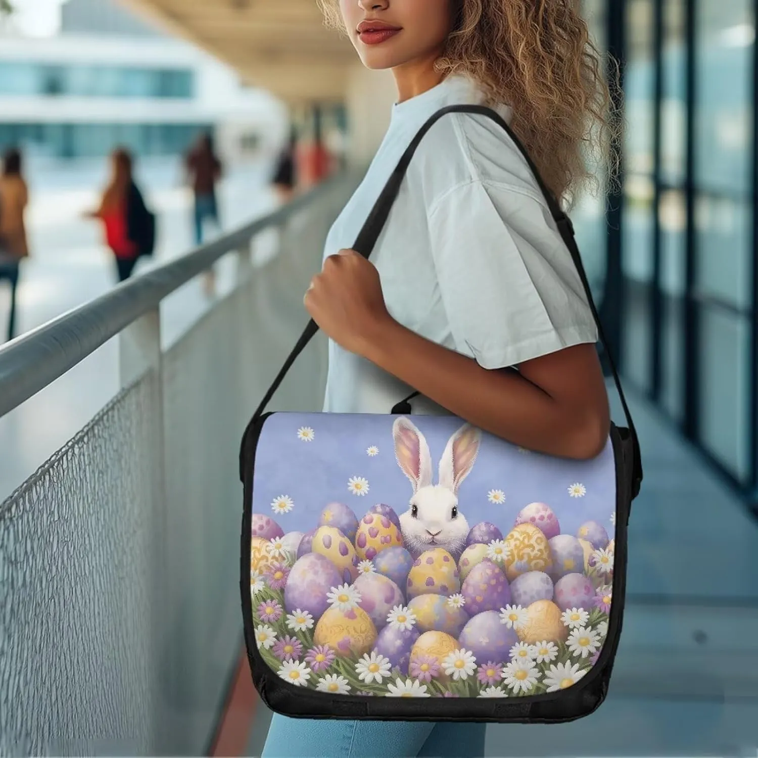 Medium Crossbody Bag with Flap Top with Adjustable Strap For Daily Use