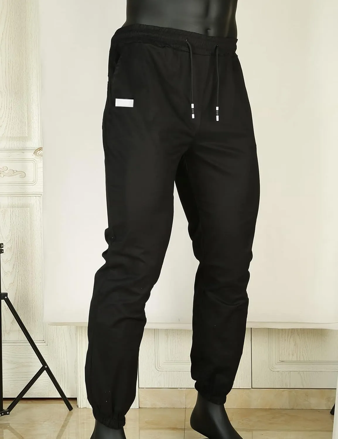 Men Joggers Chino Cargo Pants Hiking Outdoor Recreation Pants Twill Fitness Track Jogging Pants Casual Cotton Pants