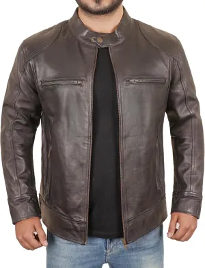 Men Leather Jacket - Genuine Leather Jacket for Men