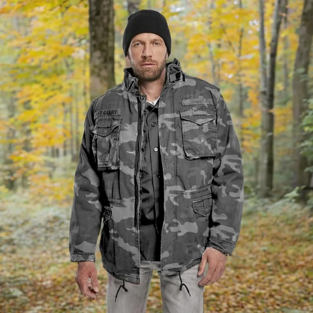 Men Military Coat