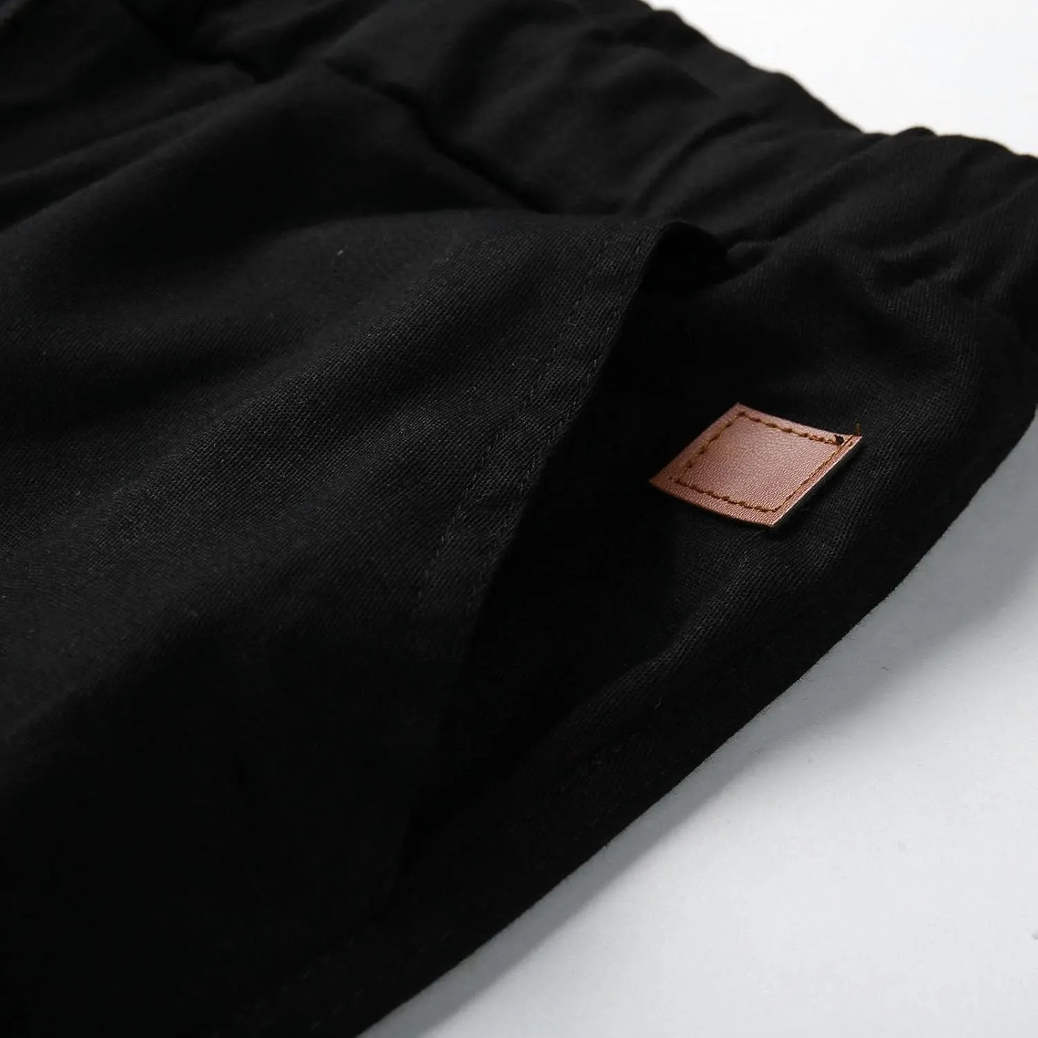 Men's Jogging Pants Cotton Fitness Drawstring Chino Cargo Pants Hiking Outdoor Twill Track Jogging Sweatpants Pants