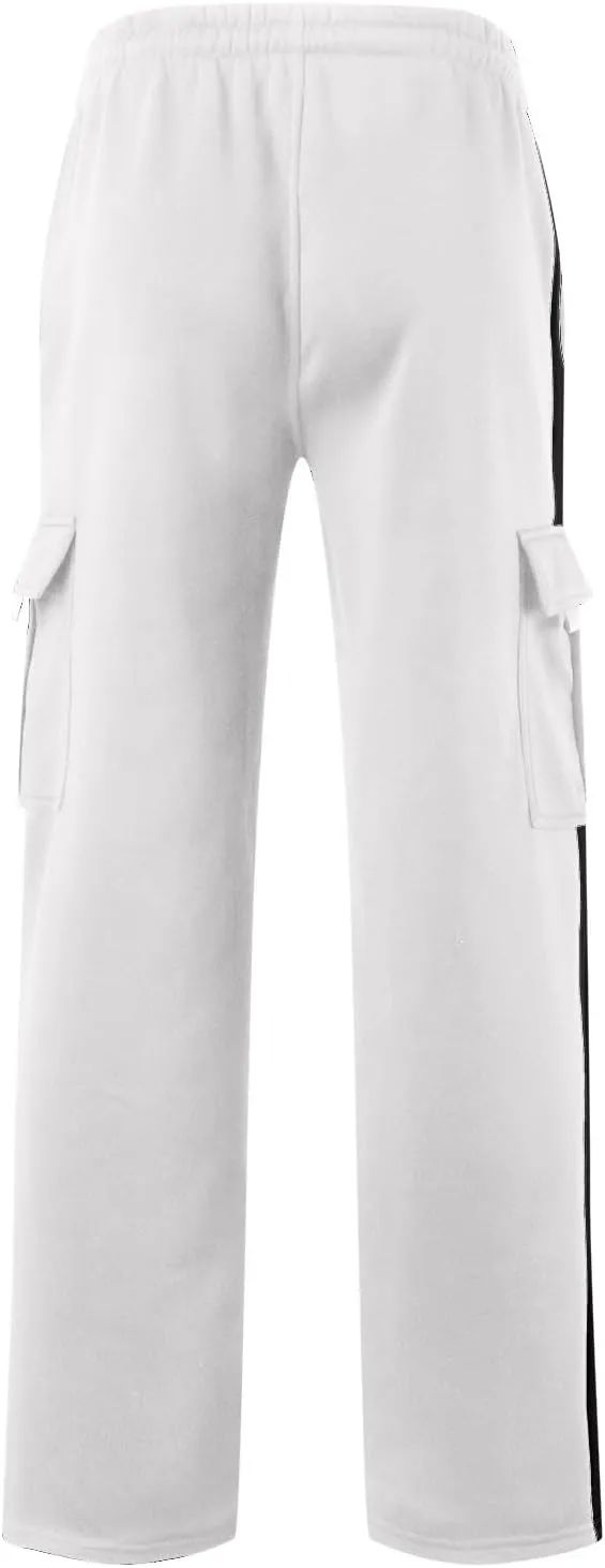 Mens Pants Joggers with Pockets, Casual Sweatpants, Drawstring Chino Pants Track Jogging Outdoor Cargo Pants