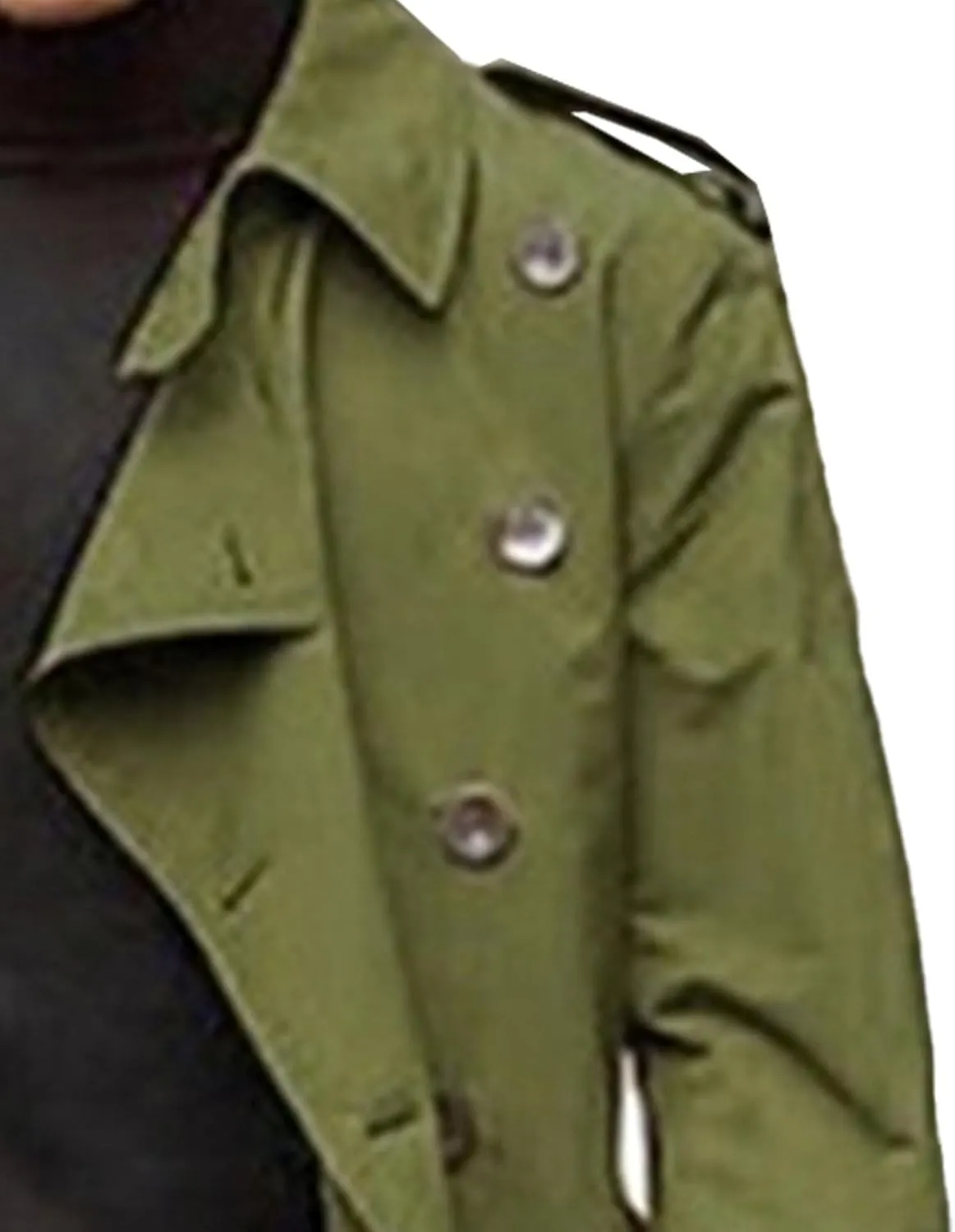 Men's Solid Color Trench Coat Casual Windproof Business Overcoat Single Breasted Windbreaker Long Jacket