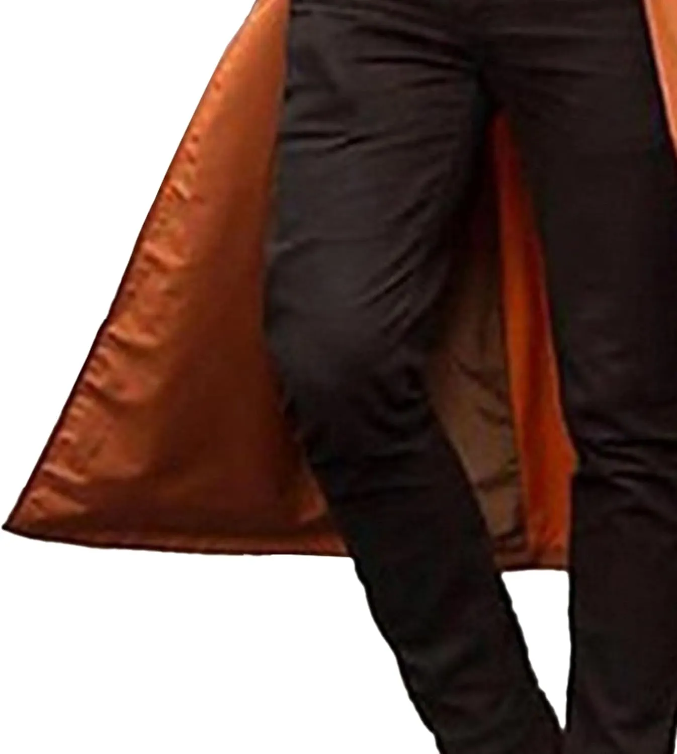 Men's Solid Color Trench Coat Casual Windproof Business Overcoat Single Breasted Windbreaker Long Jacket