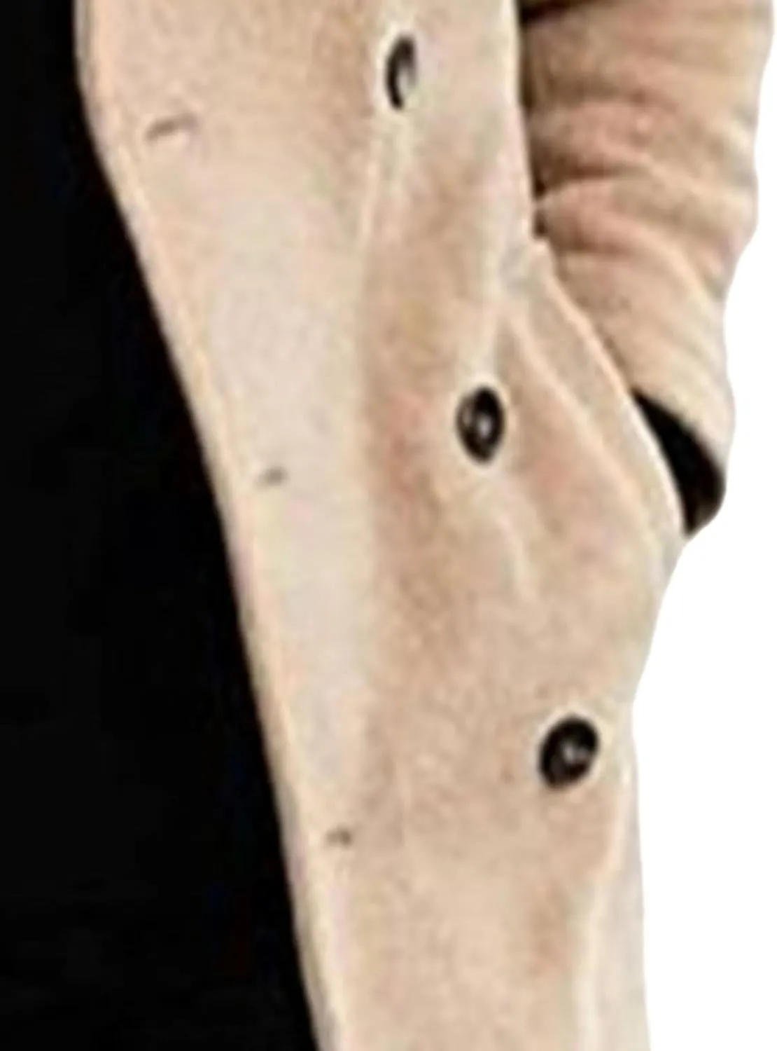 Men's Warm Long Pea Coat Slim Fit Double Breasted Overcoat Winter Wool Blend Trench Business Coats