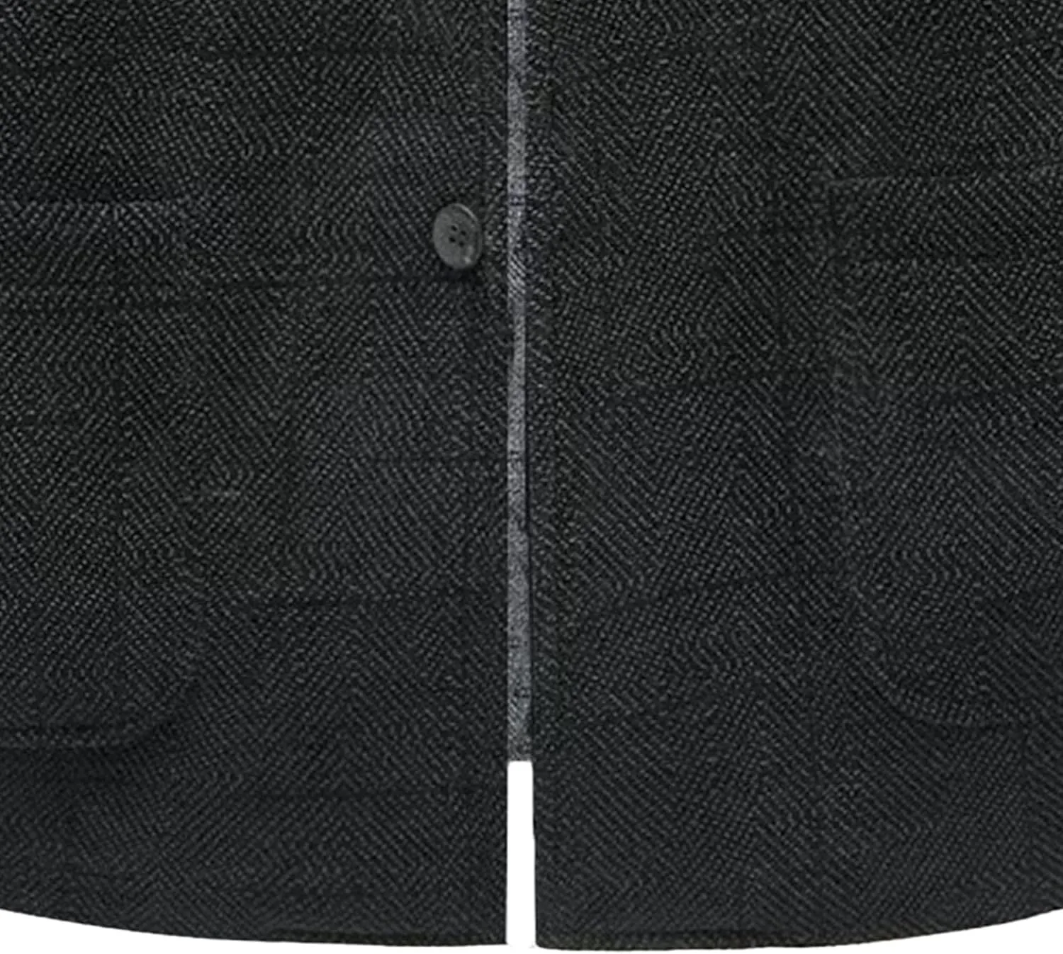 Men's Winter Cashmere Wool Topcoat Fur Collar Winter Casual Jacket Outwear Fleece Lined 2 Buttons Wool Trench