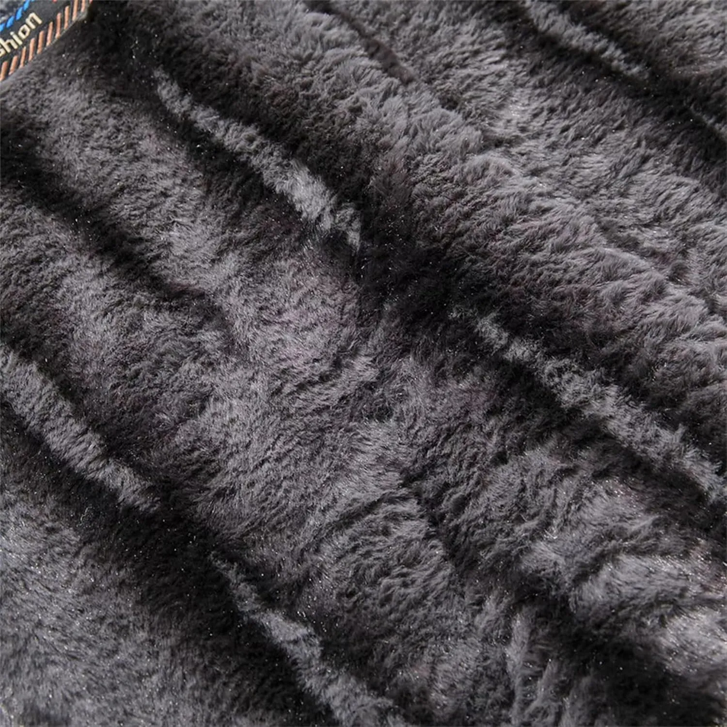 Men's Winter Cashmere Wool Topcoat Fur Collar Winter Casual Jacket Outwear Fleece Lined 2 Buttons Wool Trench