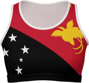 Mexican Flag Basic Crop Tank Tops Sleeveless Soft Crop Top for Women