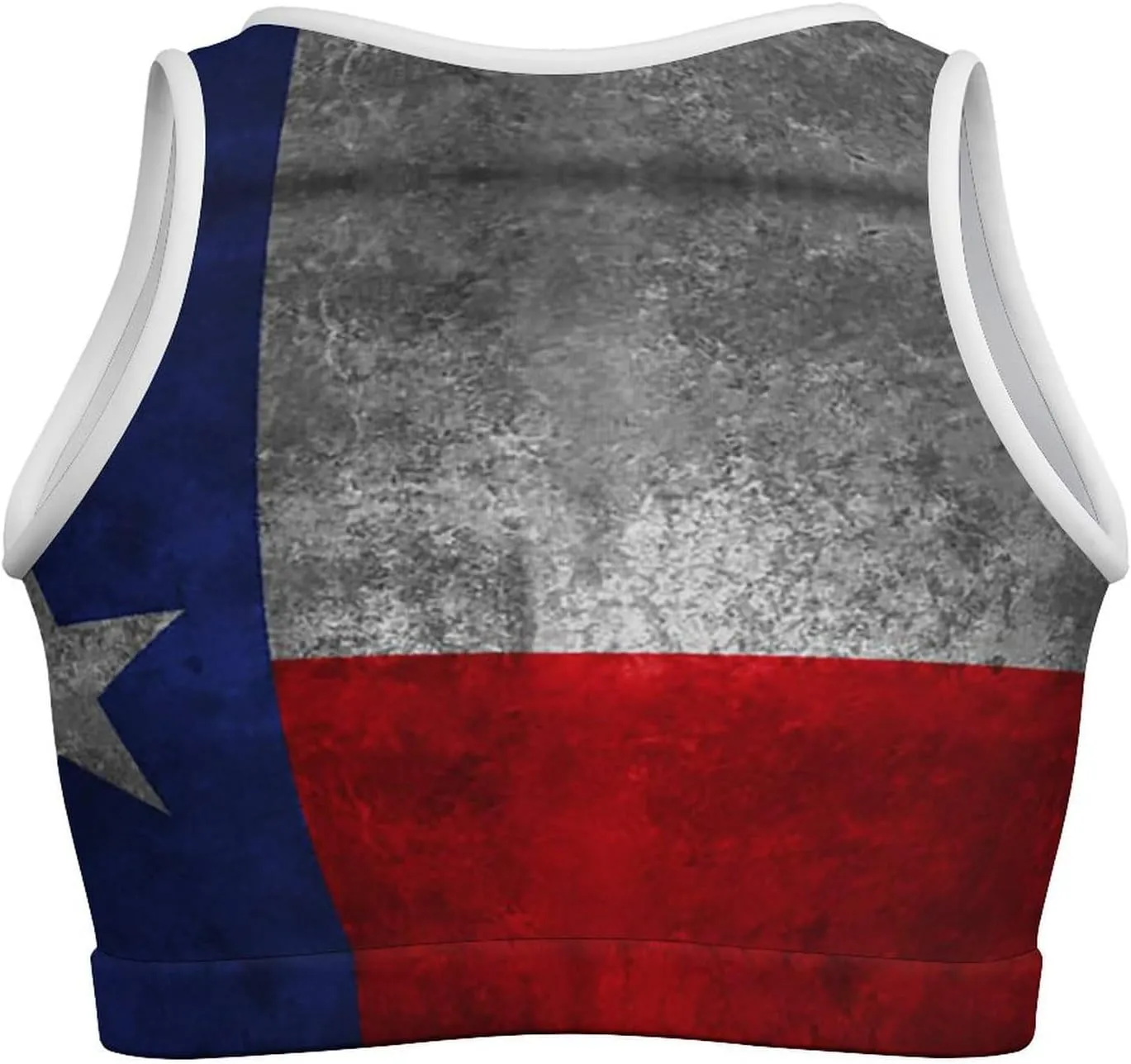 Mexican Flag Basic Crop Tank Tops Sleeveless Soft Crop Top for Women
