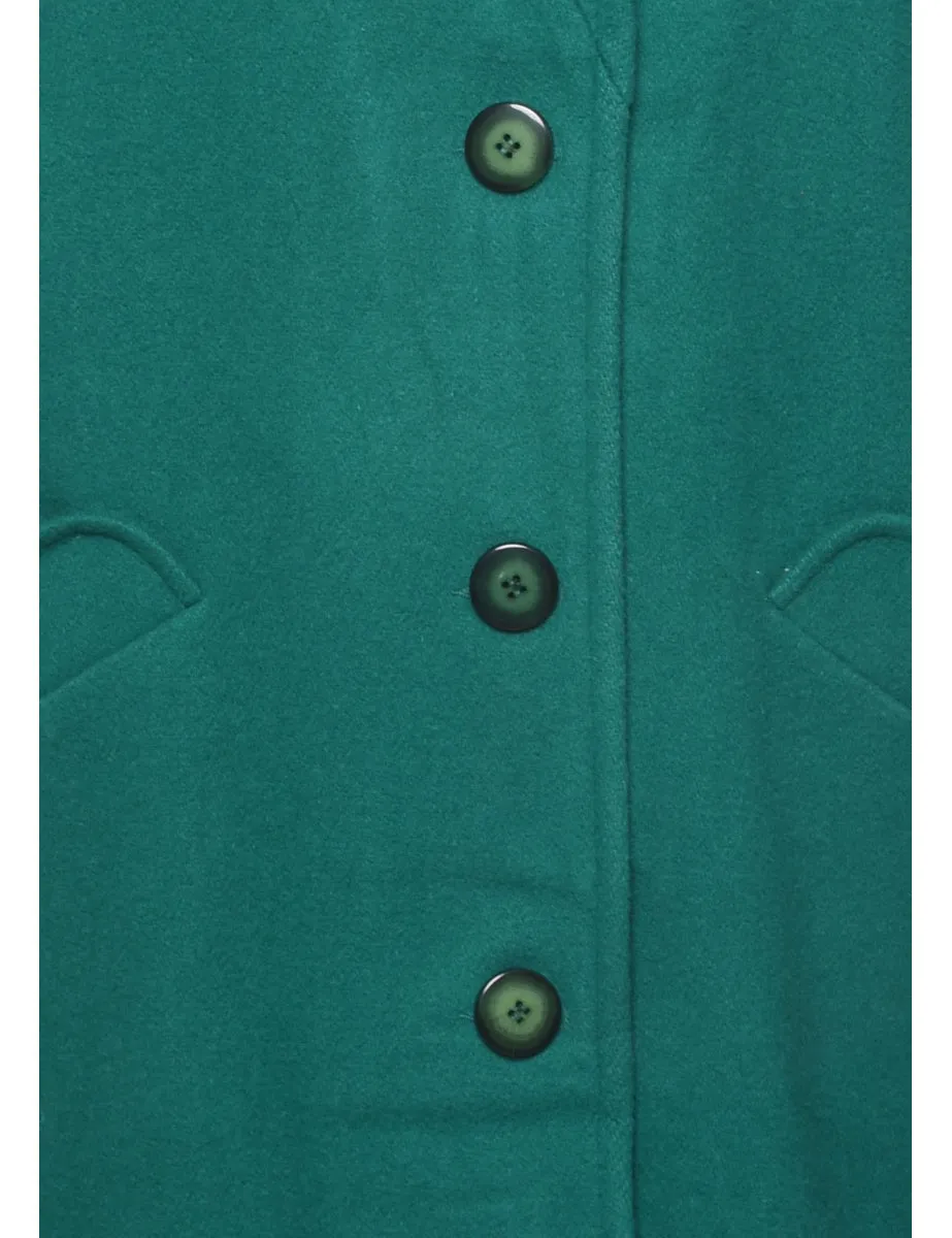Michelle Stuart Wool Coat - XL