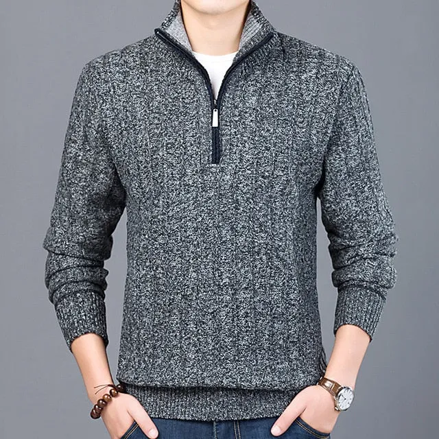 New Winter Men's Sweater Casual Pullover