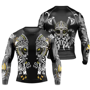 Odin' Eyes Men's Long Sleeve Rash Guard