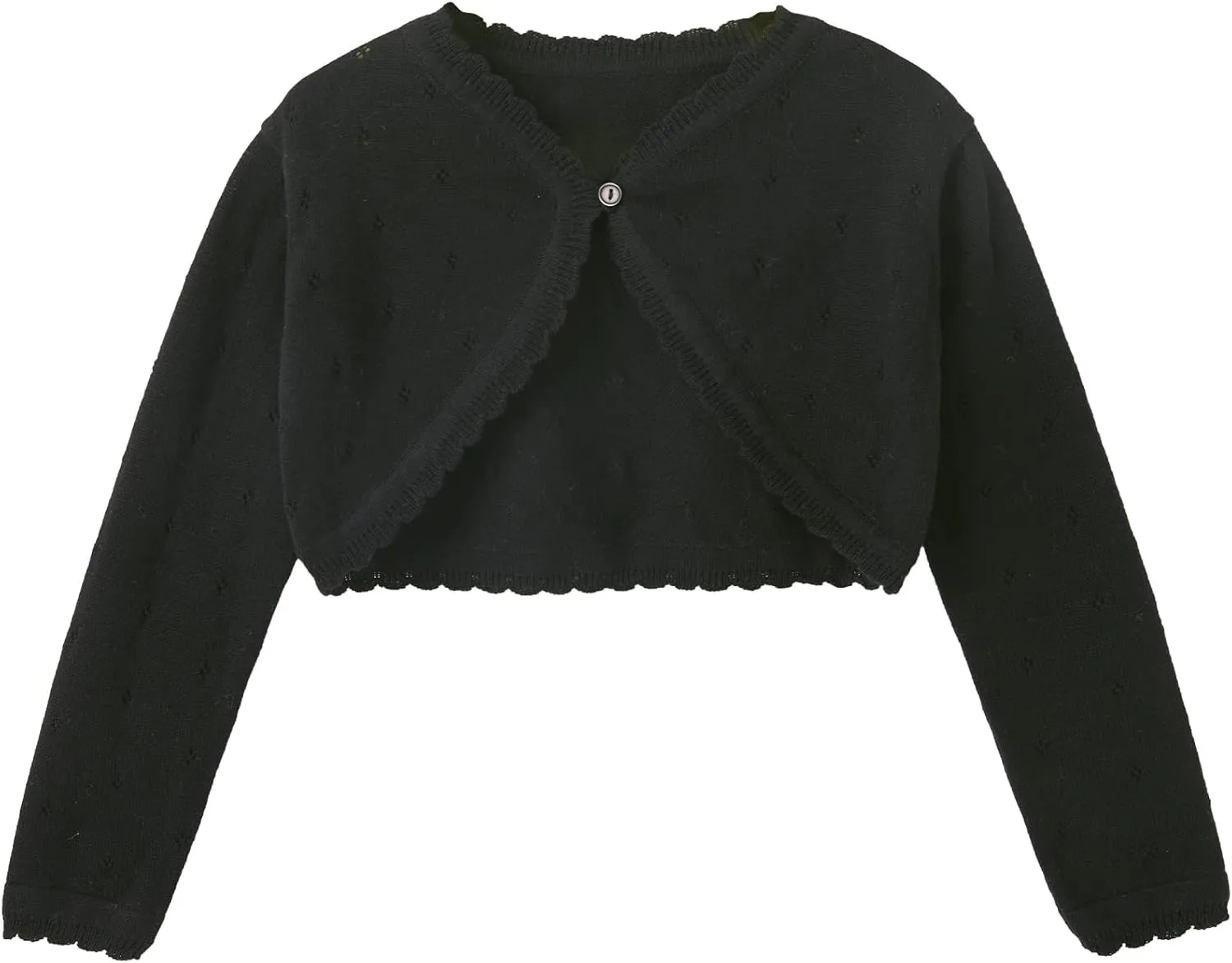 pureborn Toddler Girls' Long Sleeve Bolero Cardigan Bolero Shrug Cover Up