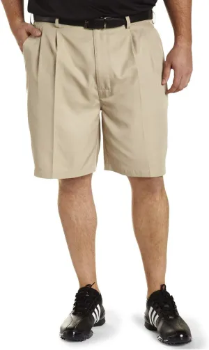 Reebok Golf Performance Pleated Shorts Khaki 40