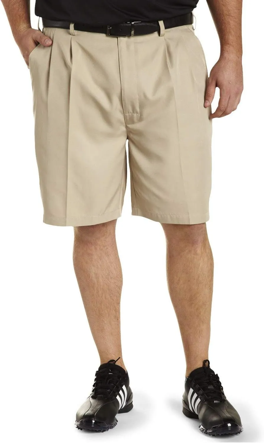 Reebok Golf Performance Pleated Shorts Khaki 40