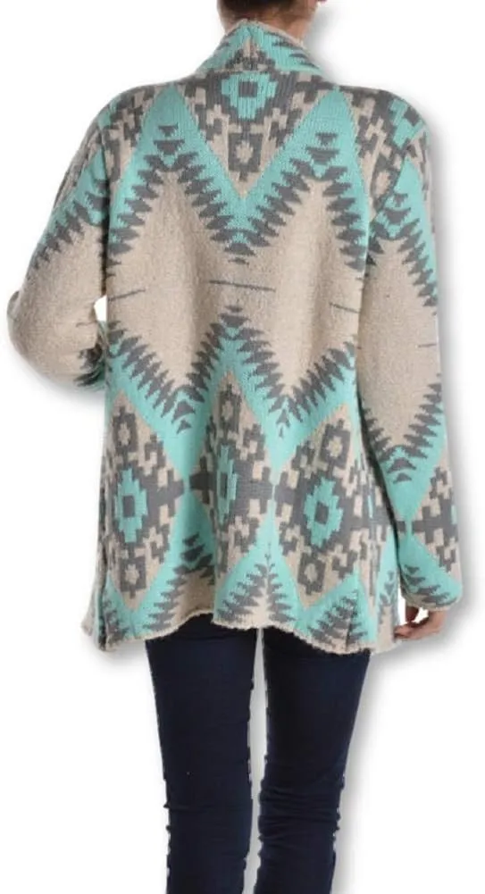 RENEEC. Women's Open Front Long Sleeve Warm Knit Chunky Winter Outwear Cardigan Sweater