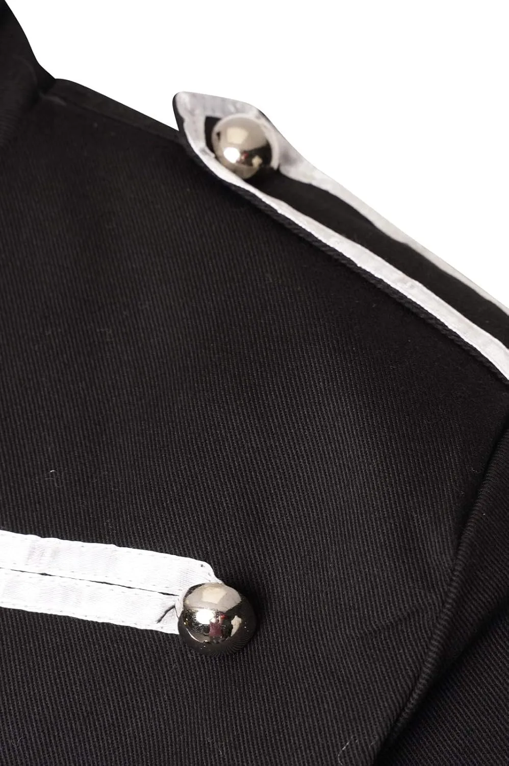 Ro Rox Marching Band Mens Drummer Military Jacket, Parade Jacket for Music Festivals, Cosplay, Halloween, Themed Parties