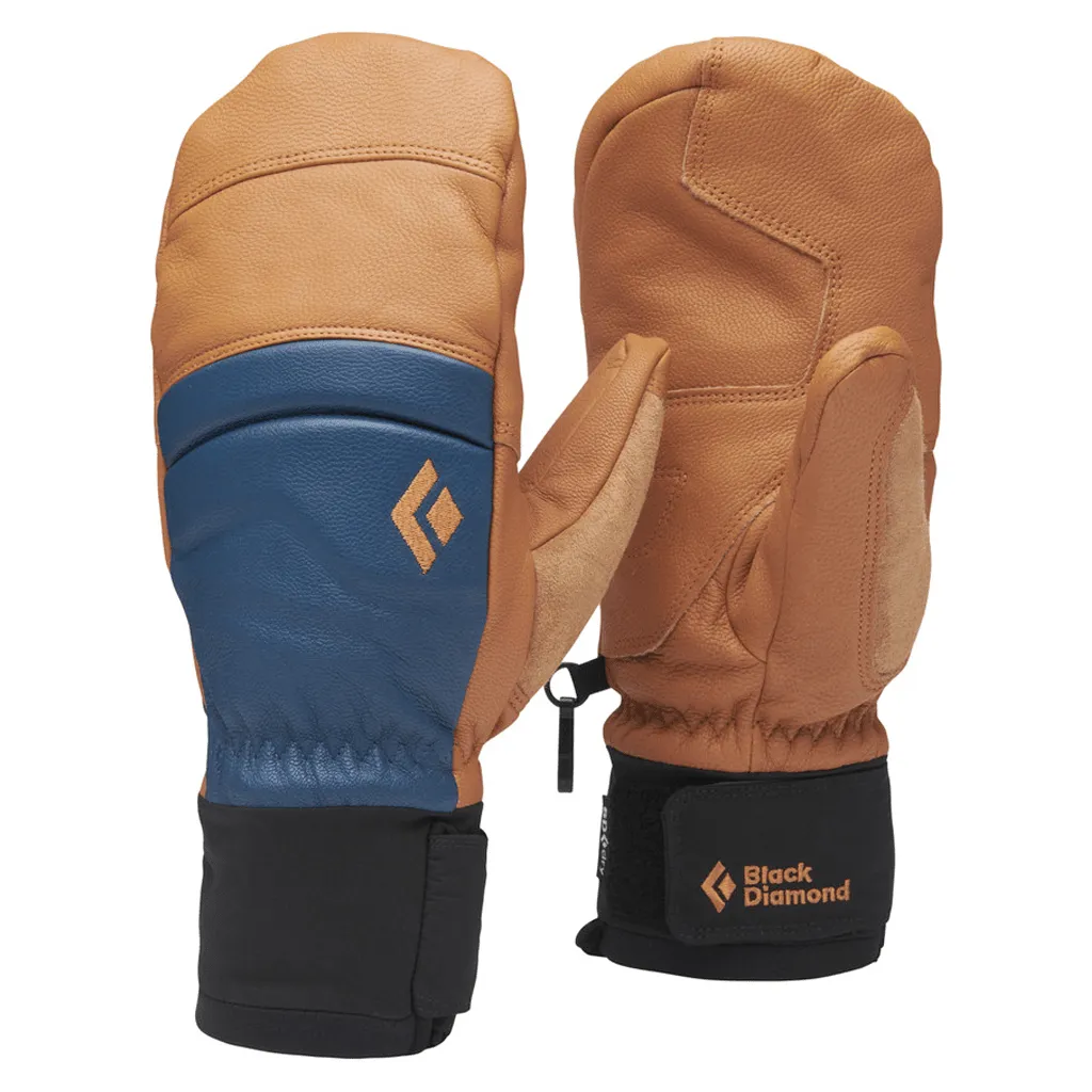Spark mitts - Henna / Ink blue