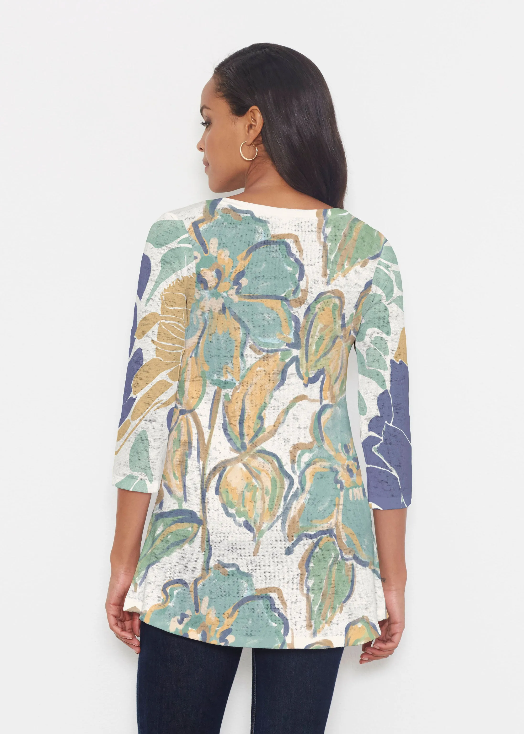 Stefania (8110) ~ Katherine Hi-Lo Thermal Tunic
