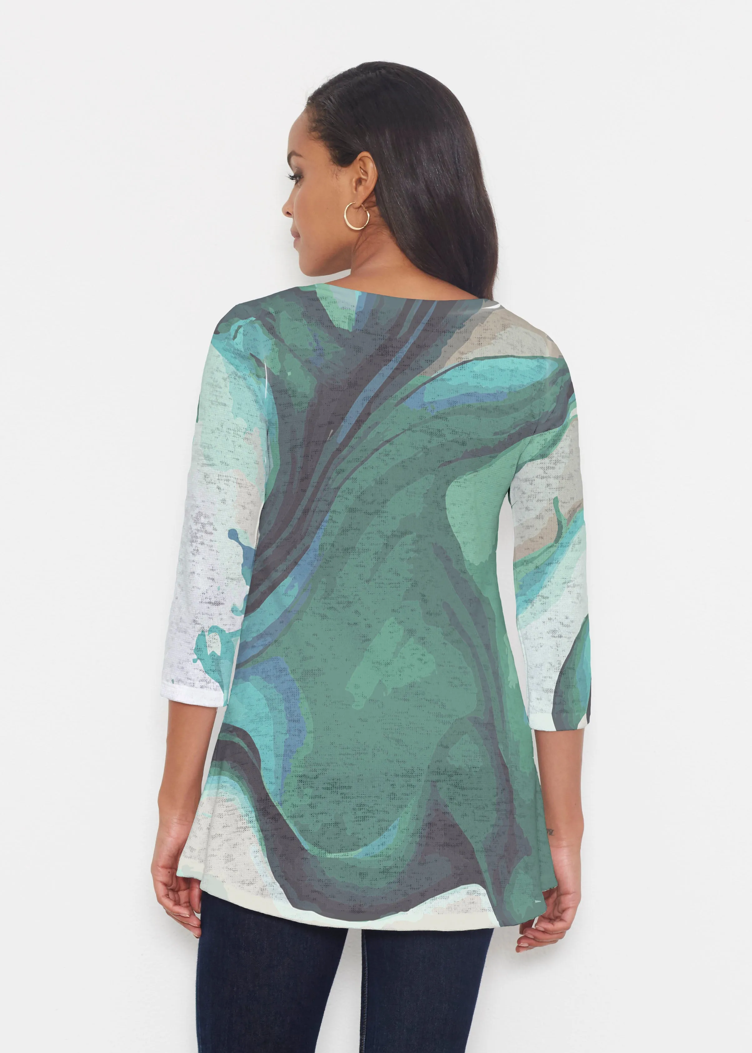 Stella (14313) ~ Katherine Hi-Lo Thermal Tunic