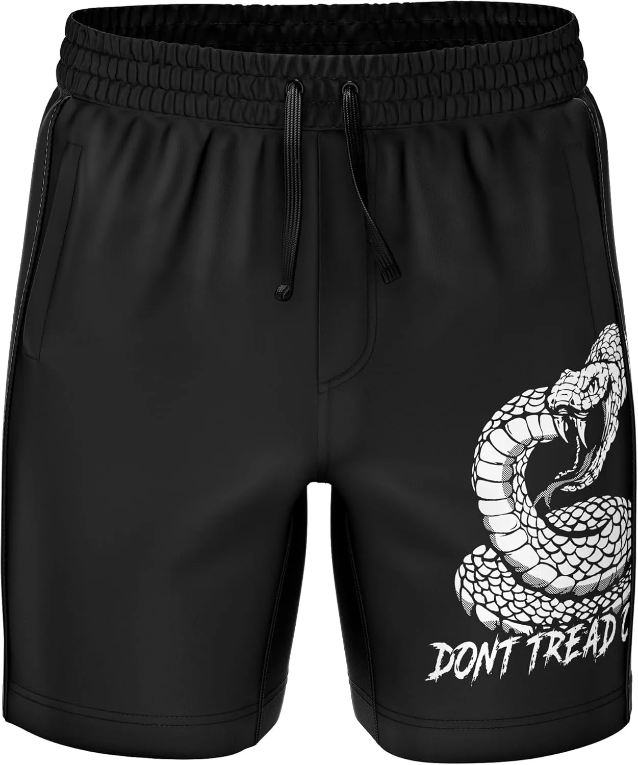 Tactical Pro Supply USA Patriotic Mens Fleece Shorts, Decorated in The USA, Made with 100% Cotton Fleece Material Quick Dry