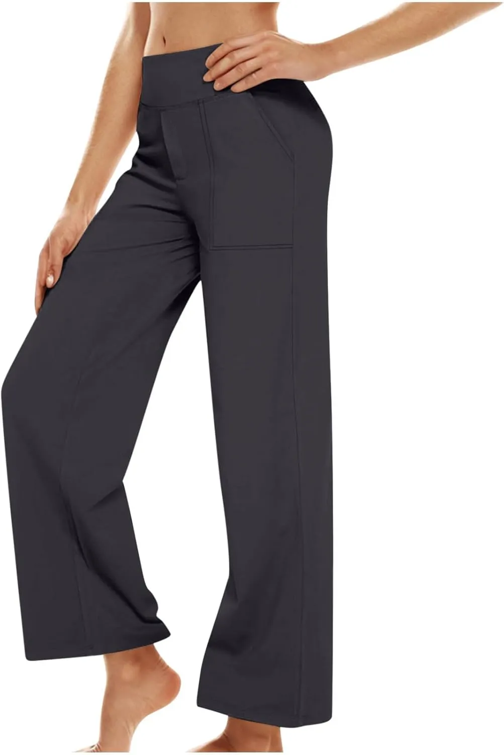 TARIENDY Yoga Pants Women 2025 Wide Leg Pants High Waist Stretch Dressy Casual Sweatpants Loose Comfy Workout Trousers