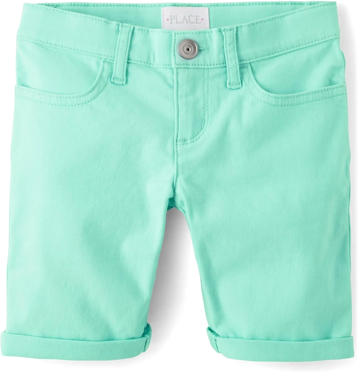 The Children's Place Girls' Solid Skimmer Shorts