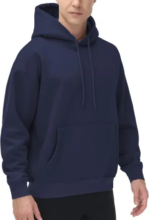 THE GYM PEOPLE Men's Fleece Pullover Hoodie Loose Fit Ultra Soft Hooded Sweatshirt With Pockets