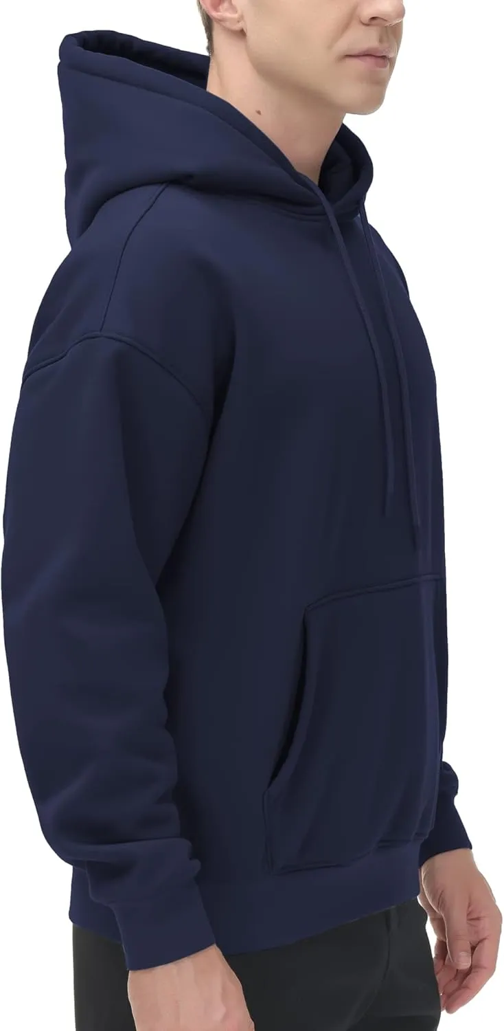 THE GYM PEOPLE Men's Fleece Pullover Hoodie Loose Fit Ultra Soft Hooded Sweatshirt With Pockets