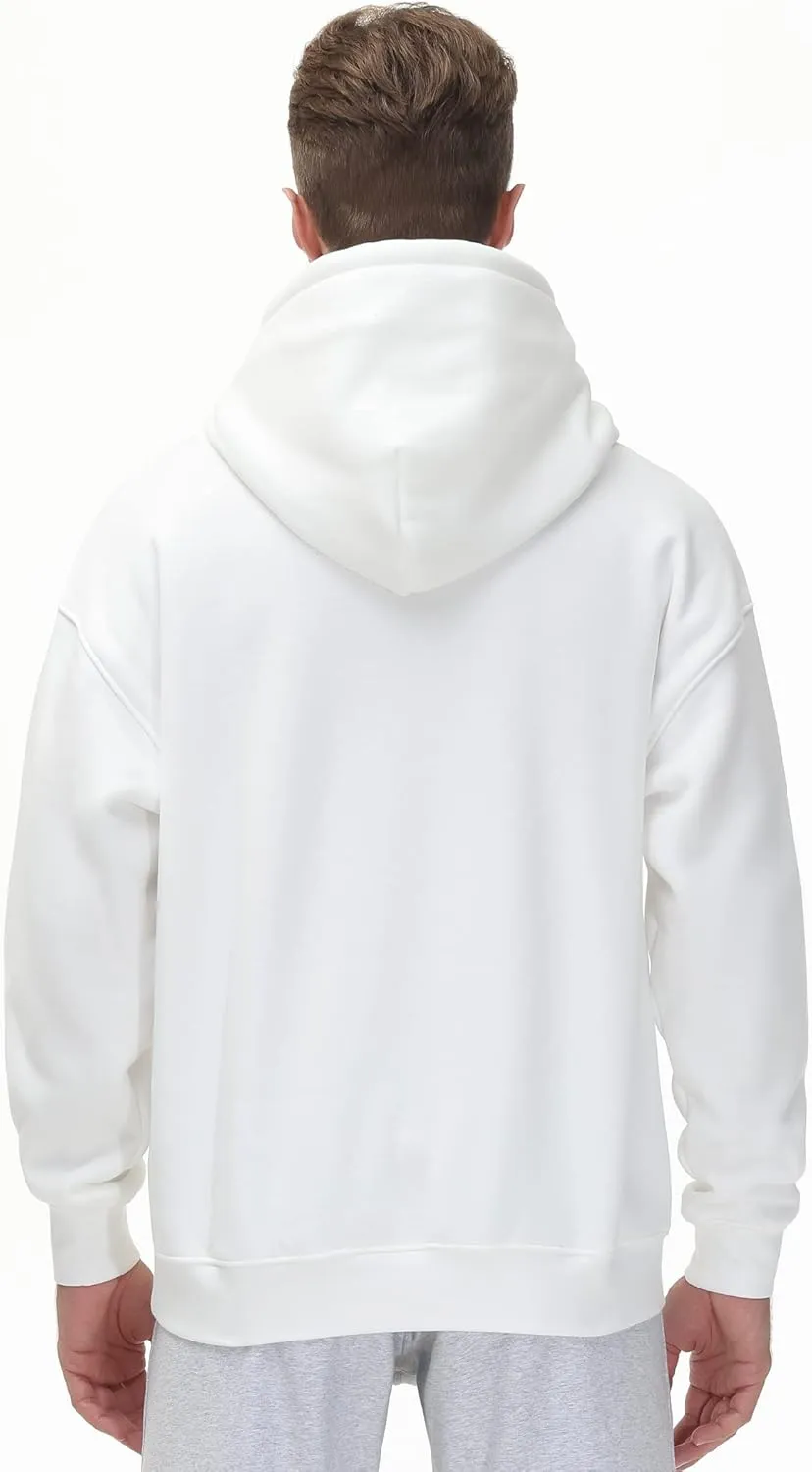 THE GYM PEOPLE Men's Fleece Pullover Hoodie Loose Fit Ultra Soft Hooded Sweatshirt With Pockets