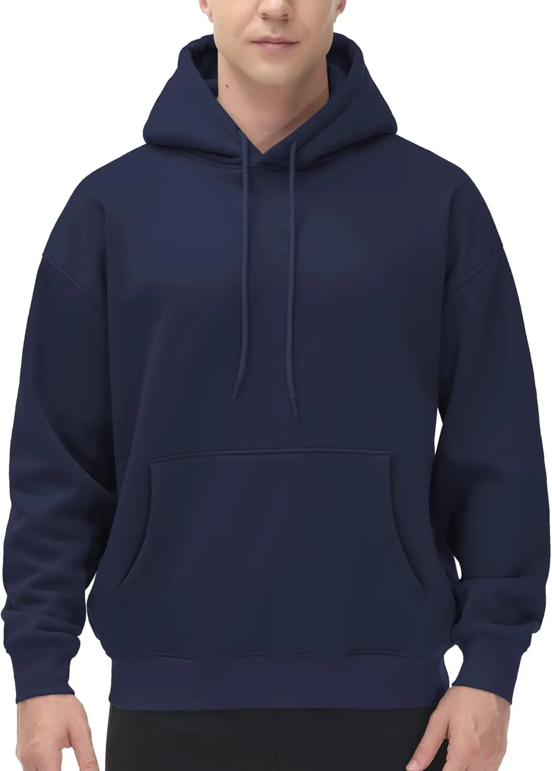 THE GYM PEOPLE Men's Fleece Pullover Hoodie Loose Fit Ultra Soft Hooded Sweatshirt With Pockets