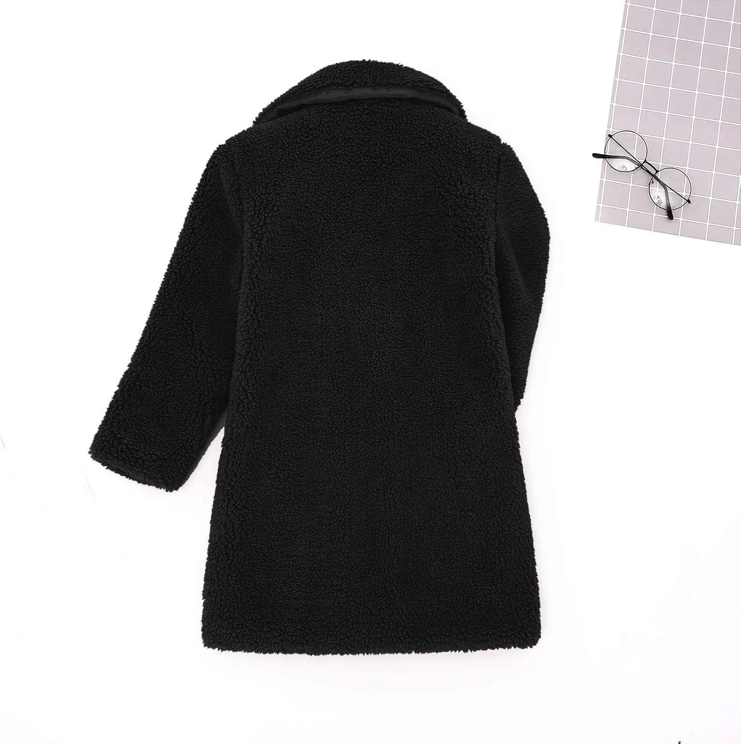 Toddler Kids Duffle Overcoat Winter Windproof Thicken Coat Jacket Warm Fleece Outerwear for Boys Girls Trench Coat