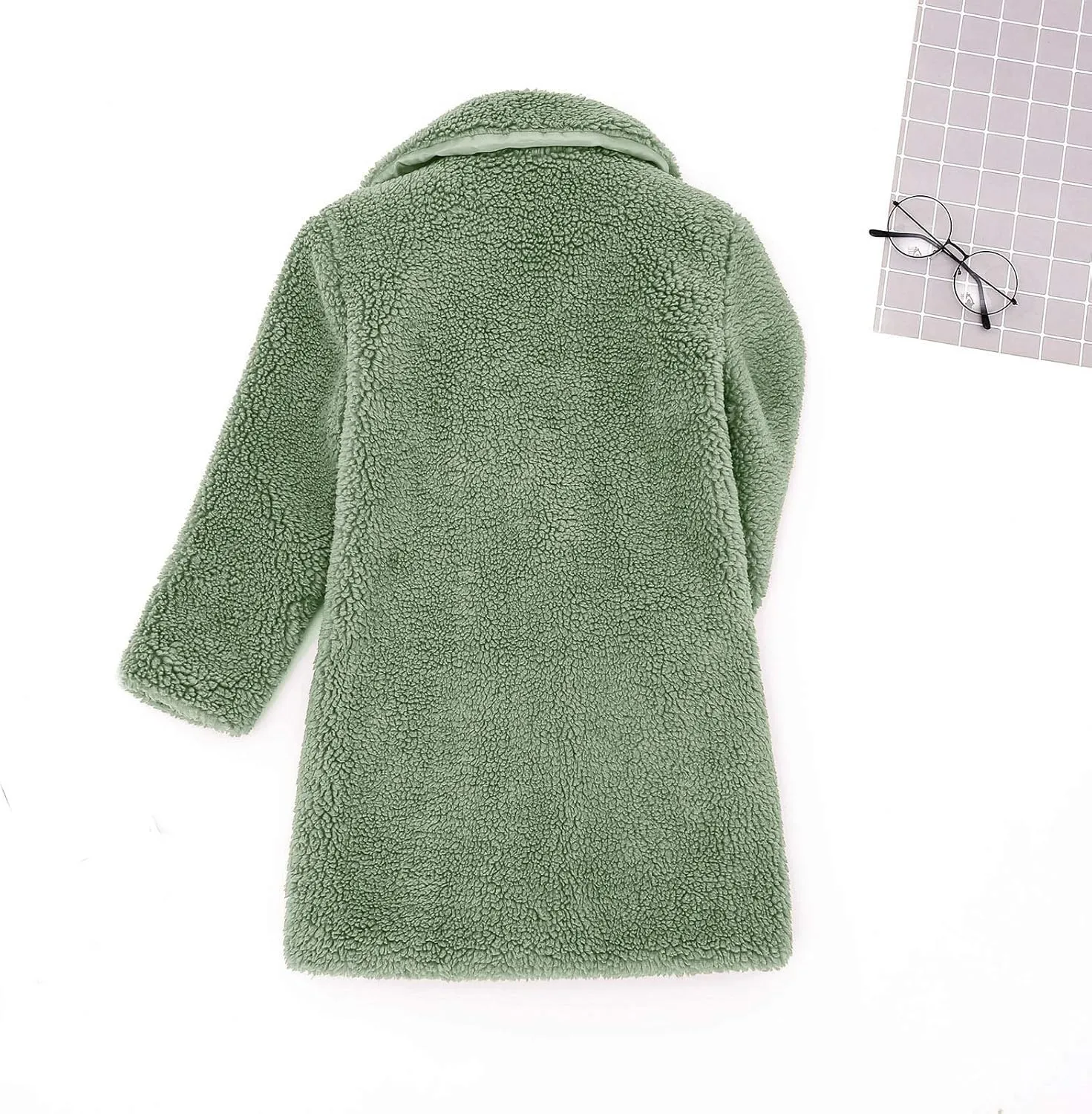 Toddler Kids Duffle Overcoat Winter Windproof Thicken Coat Jacket Warm Fleece Outerwear for Boys Girls Trench Coat