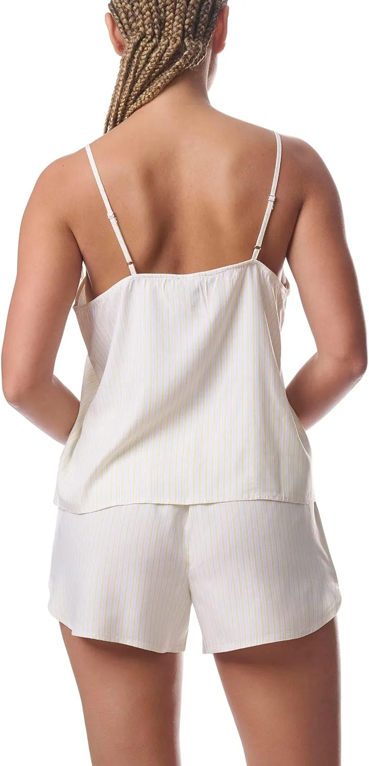 Tommy Hilfiger Women's Camisole Top and Shorts Bottom 2-Piece Pajama Set