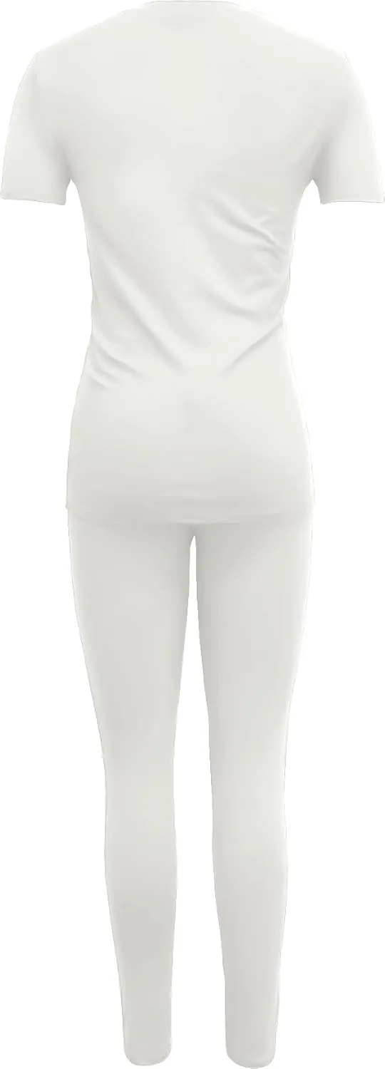 TOPONSKY Women Two Piece Workout Outfits Sports Long-Pants & Short-Top Sets