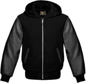Varsity Jacket Baseball Letterman Jacket Wool and Leather All Color Hoodie & Basketball Jackets