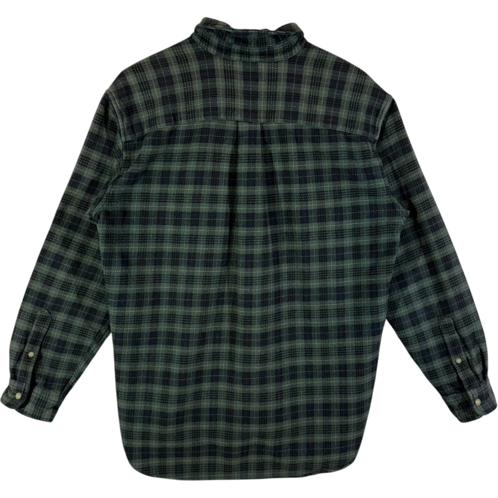Vintage J. Crew Plaid Flannel Long Sleeve Button Up