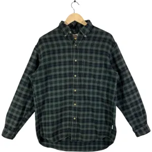 Vintage J. Crew Plaid Flannel Long Sleeve Button Up