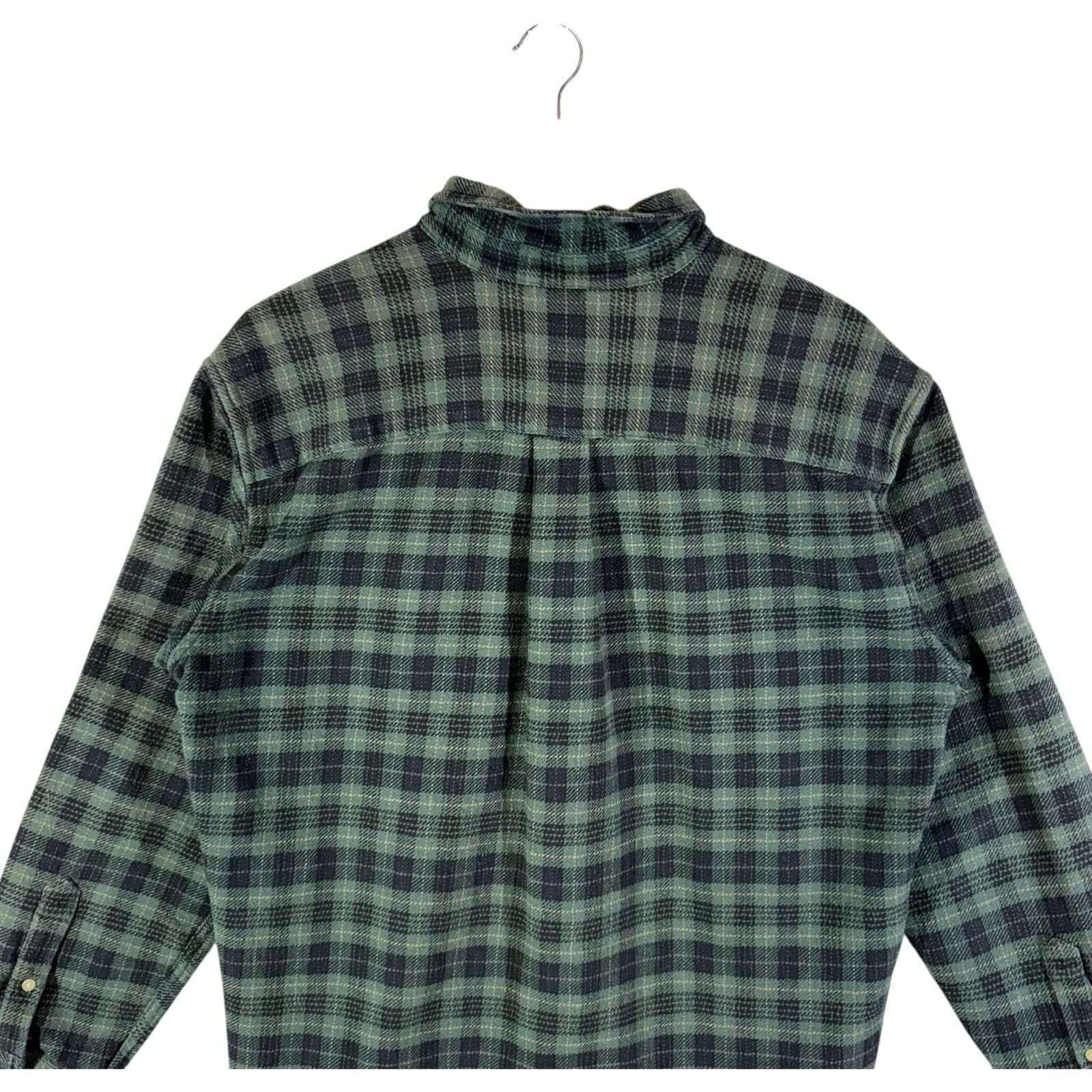 Vintage J. Crew Plaid Flannel Long Sleeve Button Up