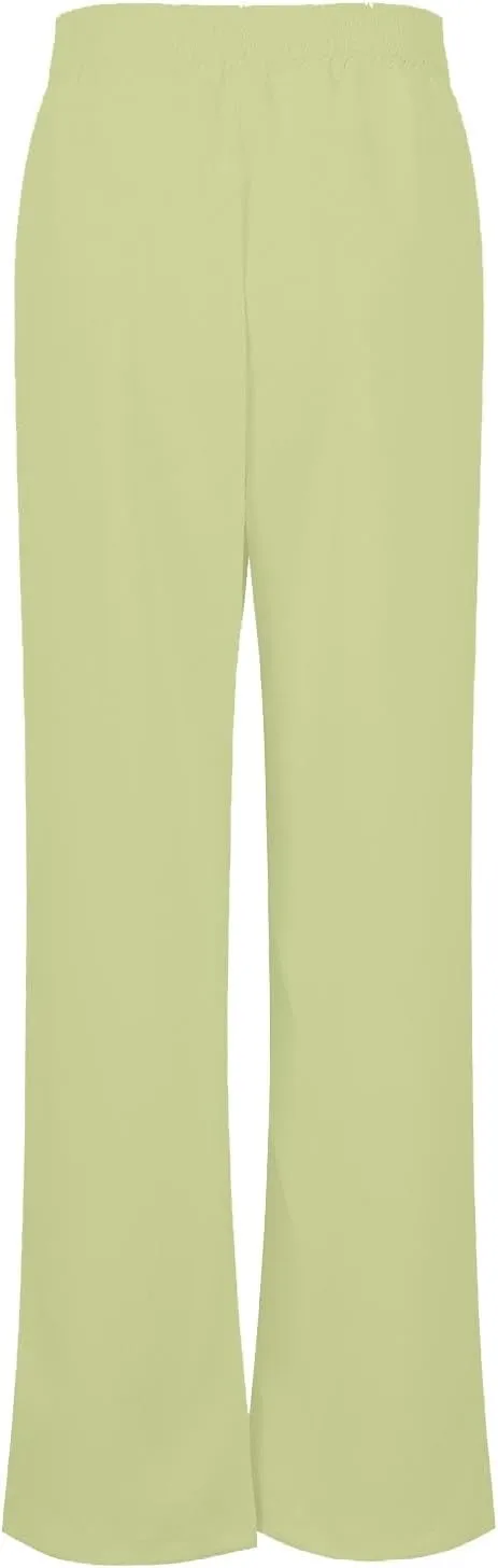 Wide Leg Summer Pants for Women Tummy Control Palazzo Pant Crossover Trousers Beach High Waisted Pants