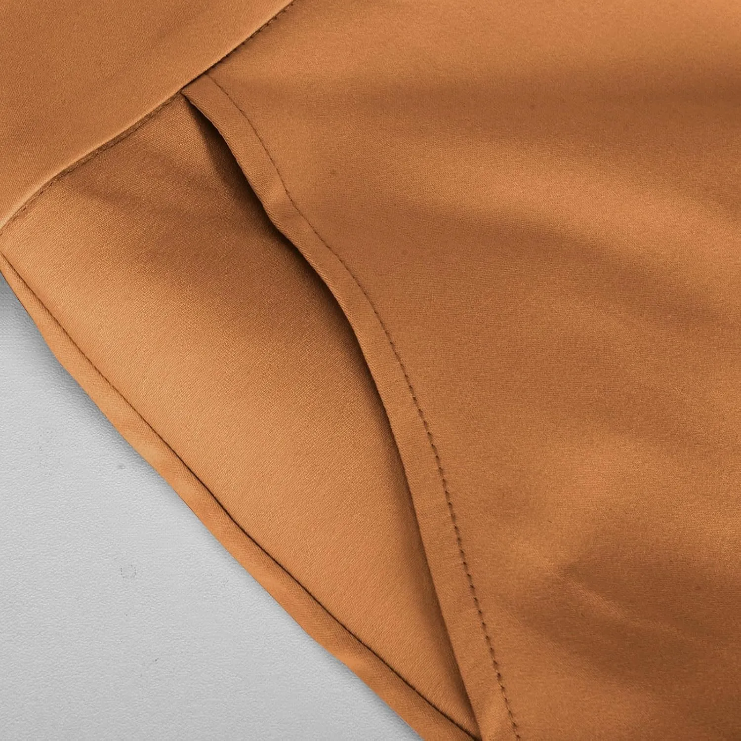 Women Basic Dress Capri Pants Summer Business Casual Work Straight Leg Pant High Waist Stretchy Trousers Loose Office Bottom