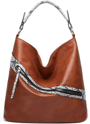 Women Hobo Bags Large Capacity Shoulder Bags Fashion Top Handle Purses Handbags
