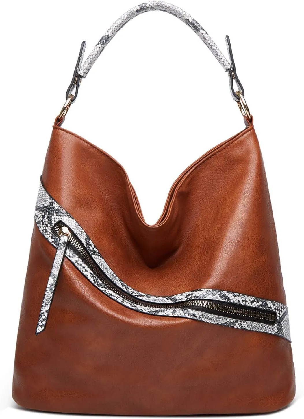 Women Hobo Bags Large Capacity Shoulder Bags Fashion Top Handle Purses Handbags