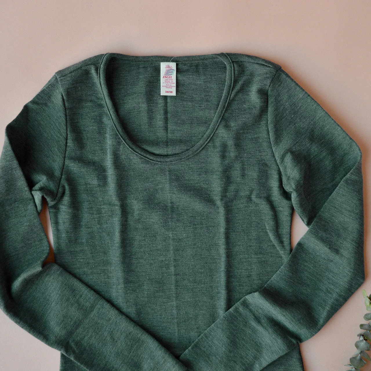 Women's 100% Organic Merino Wool Long Sleeve Top (XS-L) *AW24 Limited Edition