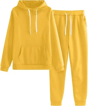 Womens 2 Piece Outfits Long Sleeve Crewneck Graphic Tracksuit Sweatshirt Baggy Fall Fashion Sweatpants Sets