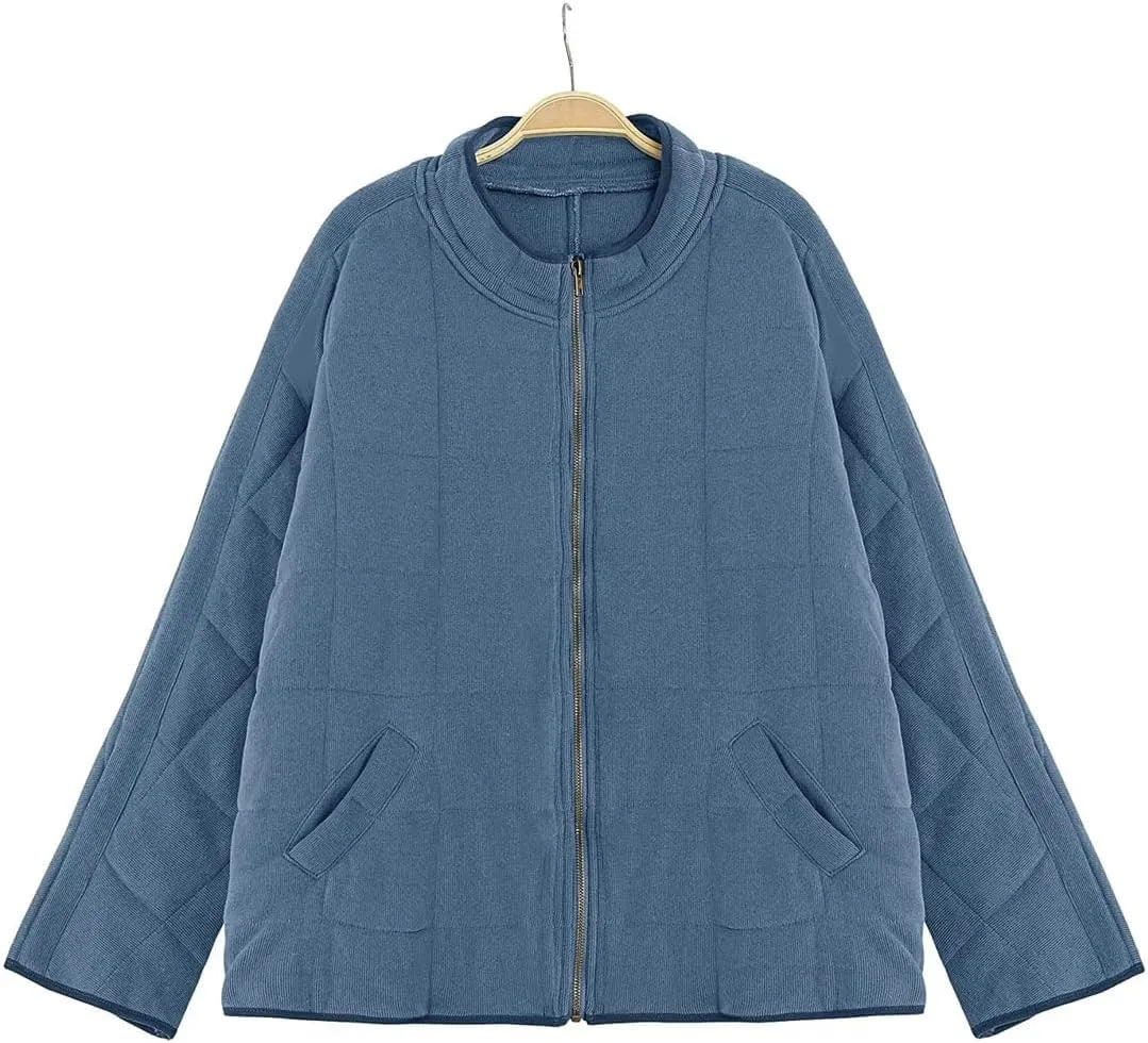 Women's Coat Jacket Cotton Padded Warm Quilted Outwear