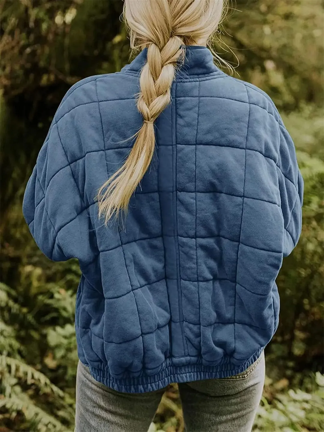 Women's Coat Jacket Cotton Padded Warm Quilted Outwear