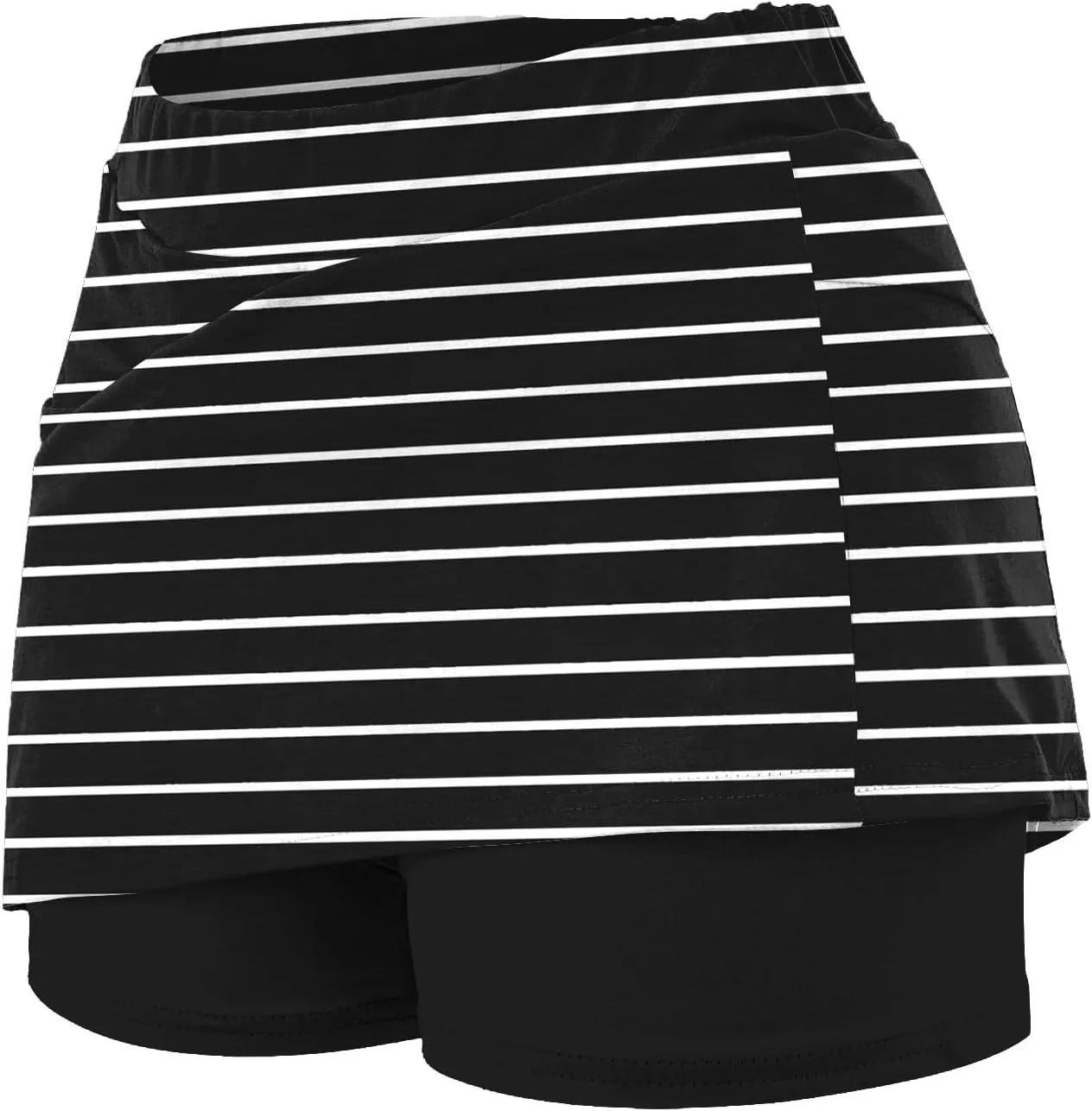 Womens Skorts with High Waist Pockets Tummy Control Plus Size Athletic Sports Pants Skirt Casual Pants for Women