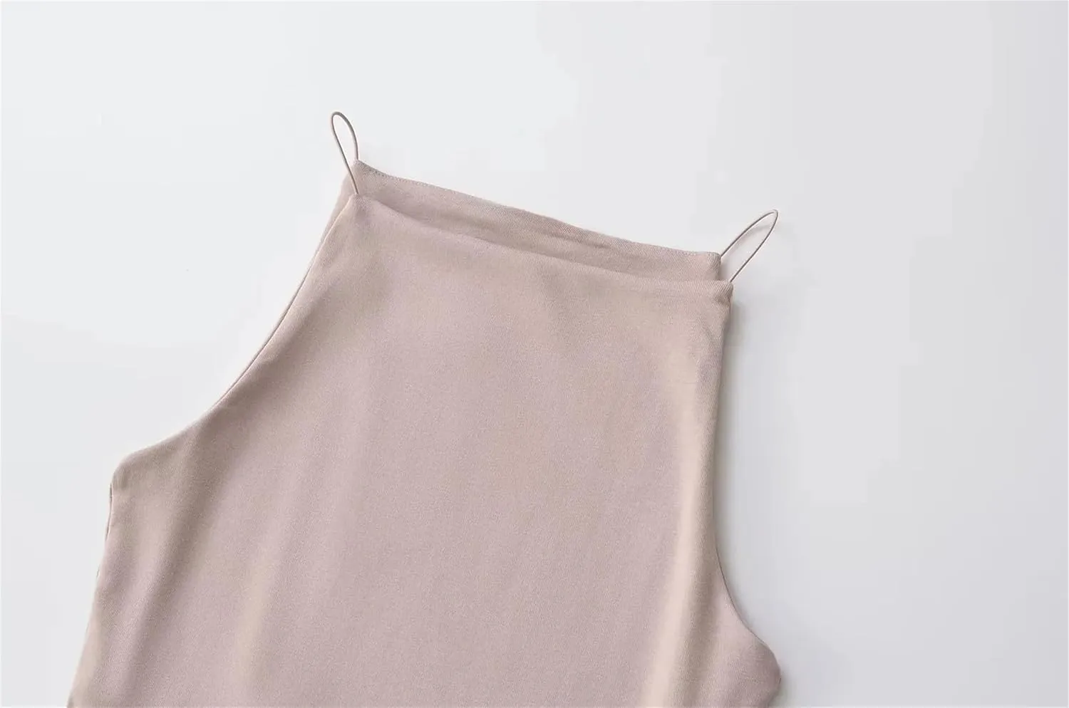 Women's Square Neck Tank Top Casual Sleeveless Slim Fit Solid Color Camisole